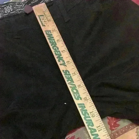 Gloria Vanderbilt Mona women’s capris size 4 black think summer - Picture 7 of 9
